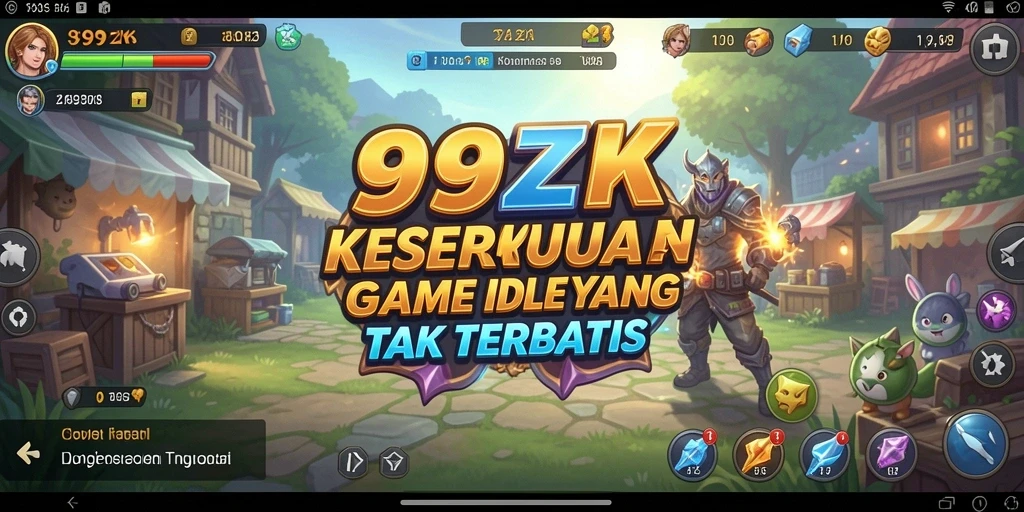 Tampilan gameplay menawan dari 99ZK yang memikat pemain.