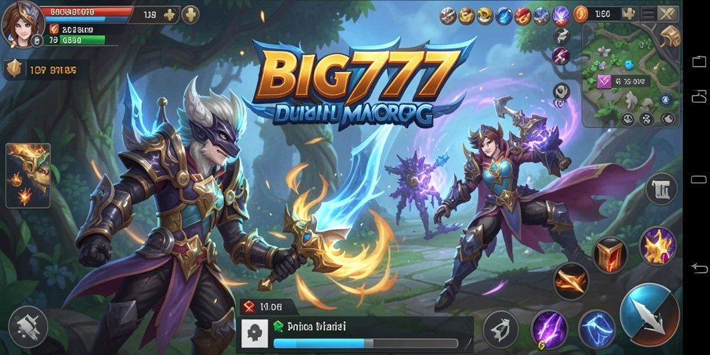 Tangkapan layar menunjukkan aksi seru di BIG777 dengan grafik menawan.