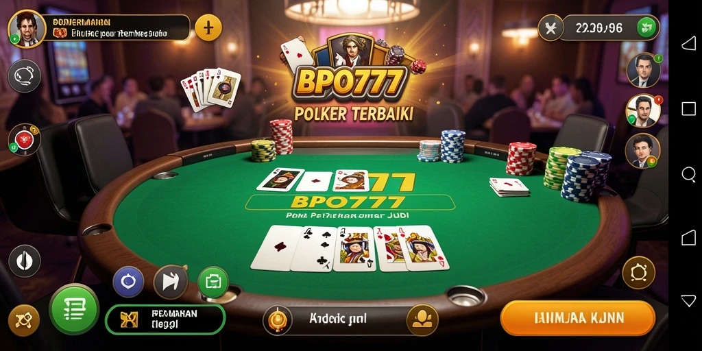 Tampilan gameplay BPO777 yang seru dan menegangkan.