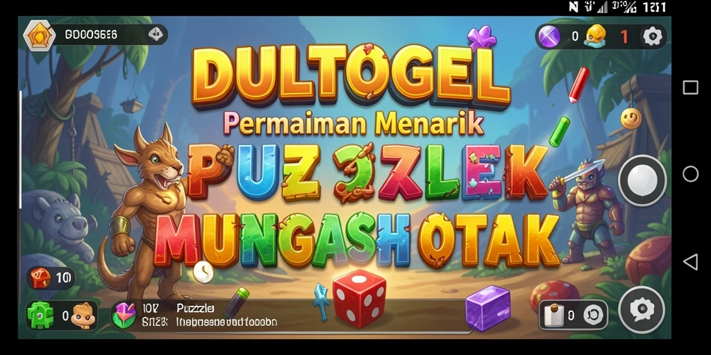 Tampilan gameplay DULTOGEL yang menarik dan menantang.