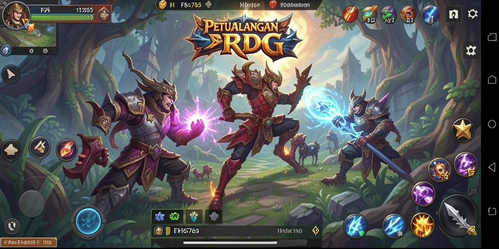 Gameplay FH6767 menampilkan petualangan menegangkan dalam dunia RPG.