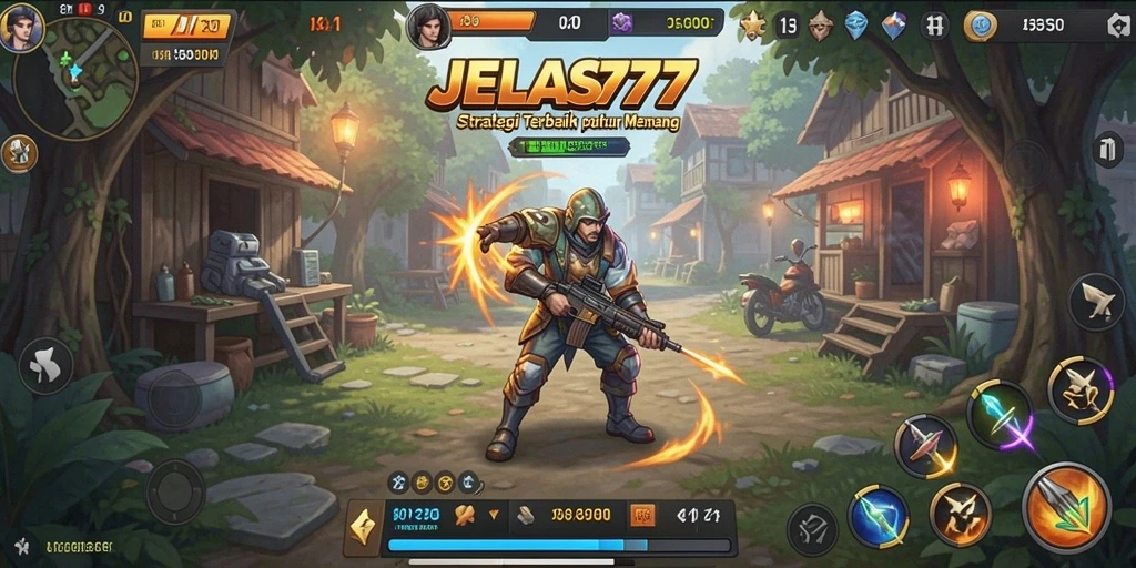 Tampilan aksi seru dalam gameplay JELAS777 dengan strategi yang mendebarkan.