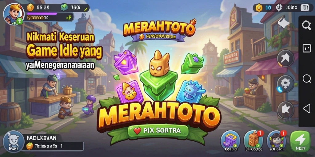 Tampilan gameplay MERAHTOTO yang seru dan menghibur.