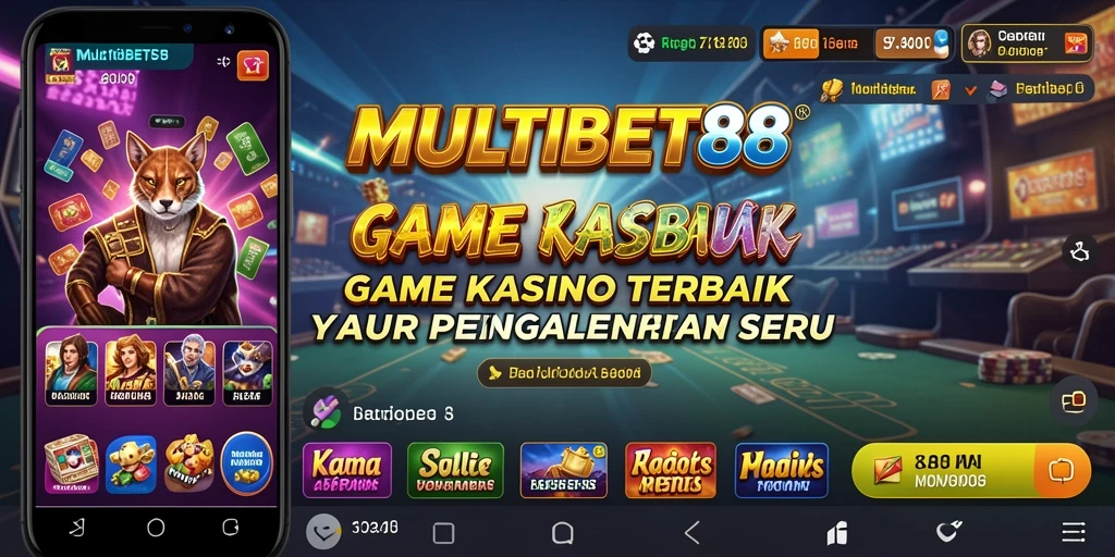 Tampilan menarik dari gameplay Kasino MULTIBET88 yang seru.