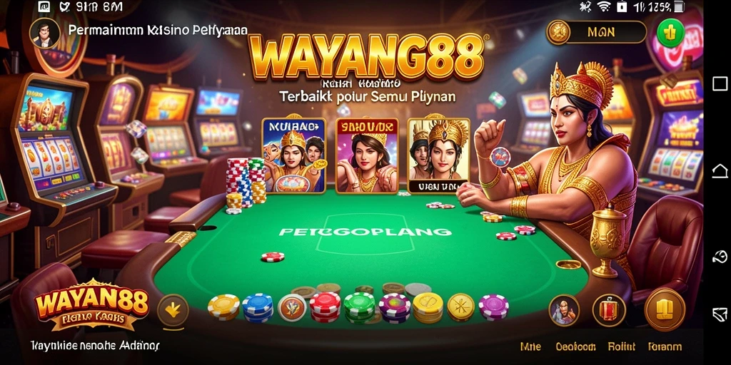 Tampilan gameplay Kasino yang menarik di WAYANG88, penuh keseruan dan tantangan.